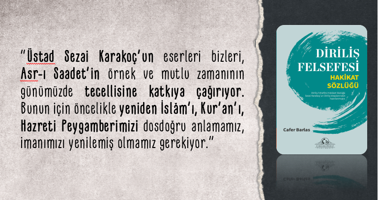 DİRİLİŞ FELSEFESİ HAKİKAT SÖZLÜĞÜ