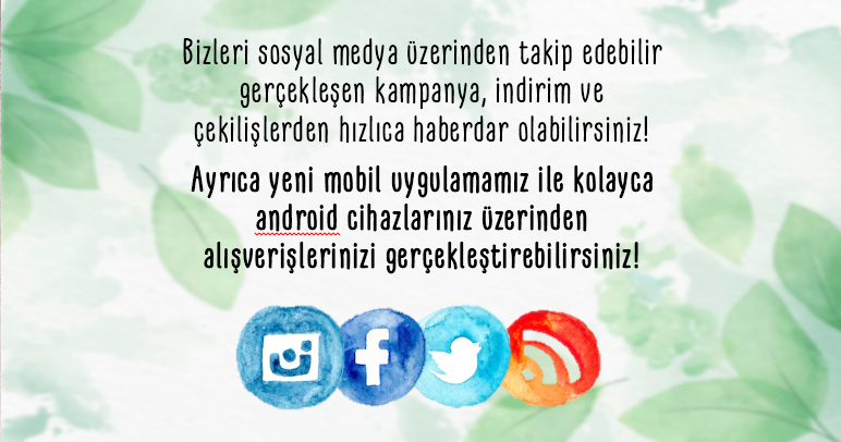 BİZLERİ TAKİP EDİN!